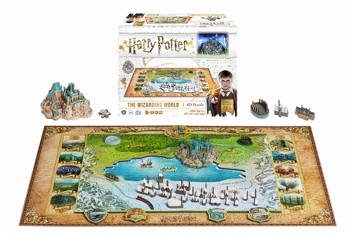 4D HARRY POTTER WIZARDING WORLD PUZZLE / SEP193018
