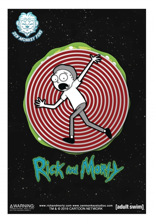 RICK AND MORTY SPINNER VORTEX MORTY PIN / SEP193050