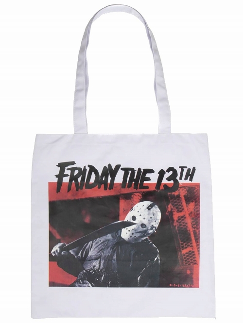FRIDAY THE 13TH IMAGE CAPTURE CANVAS TOTE / OCT193181 - イメージ画像