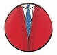 MISTER ROGERS NEIGHBORHOOD RED SWEATER PIN / OCT193199