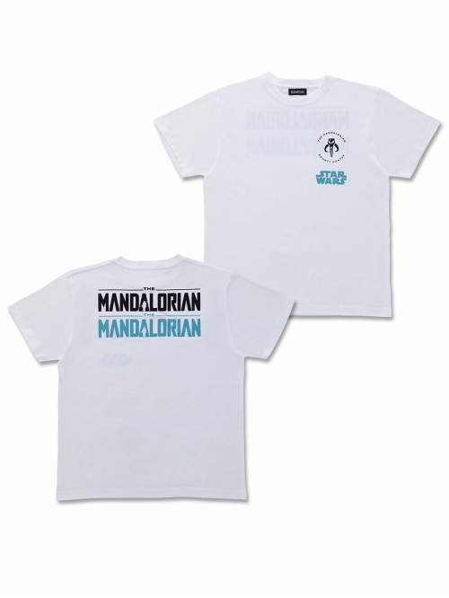 スターウォーズ ザ・マンダロリアン/ ロゴ Tシャツ ホワイト Sサイズ 2517545