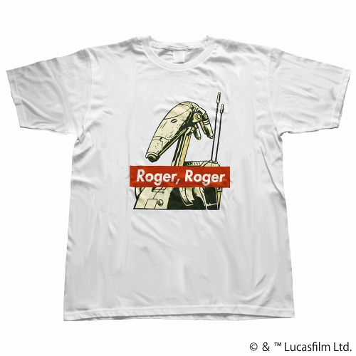 スターウォーズ/ Roger Roger バトルドロイド Tシャツ SW-RS-8 YouthサイズL