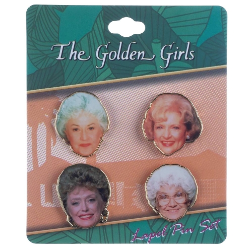 GOLDEN GIRLS 4PC LAPEL PIN SET / NOV192936