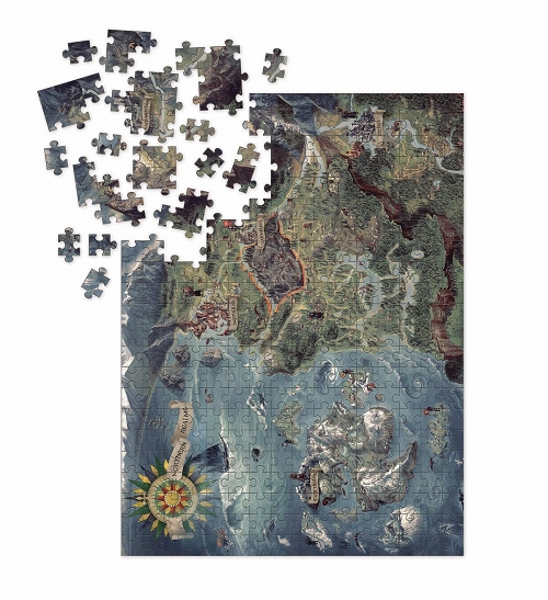 WITCHER 3 WILD HUNT WITCHER WORLD MAP PUZZLE (O/A)/ NOV190393