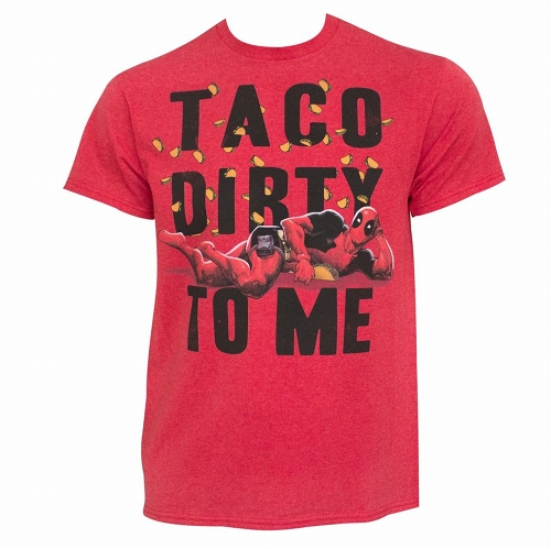 Deadpool Taco Dirty To Me T-Shirt size XL