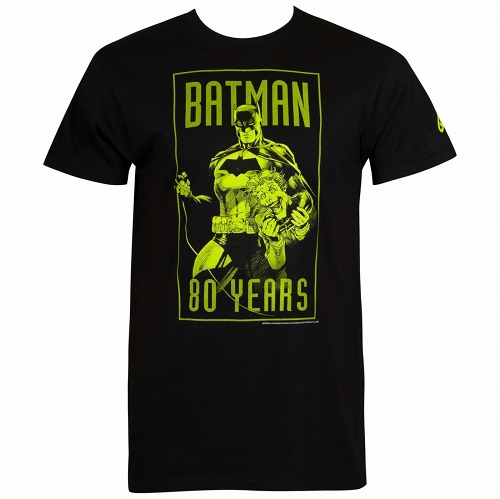Batman 80th Batman and Joker T-Shirt size S - イメージ画像