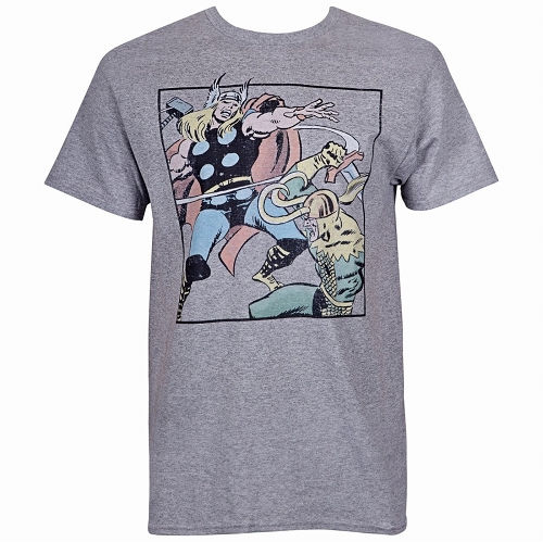 Thor Battling Loki T-Shirt size XL