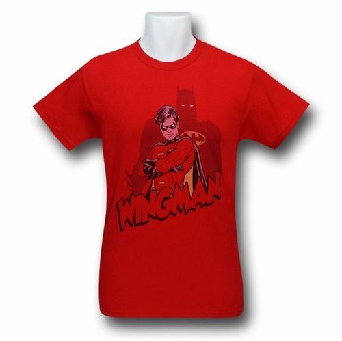 DCコミックス/ ロビン バットマンズ・ウィングマン Tシャツ（US Lサイズ） - イメージ画像