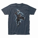 Captain America Wielding Mjolnir Avengers Endgame T-Shirt size S