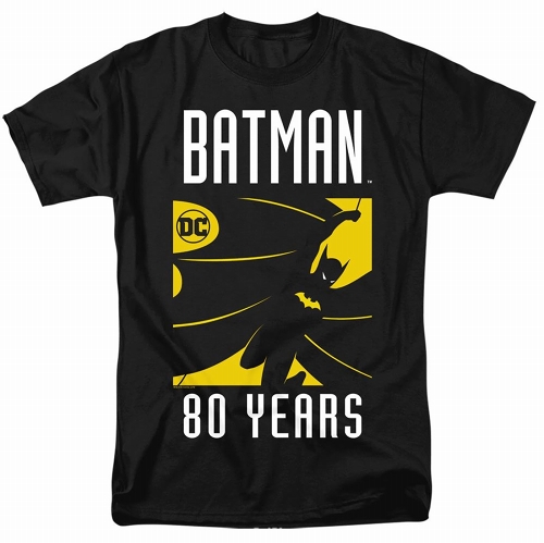 Batman 80th Silhouette T-Shirt size S