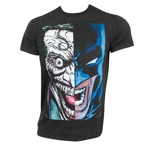 BATMAN JOKER SPLIT T-Shirt size XL