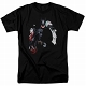 BATMAN CHOKING THE JOKER BLACK T-Shirt size S