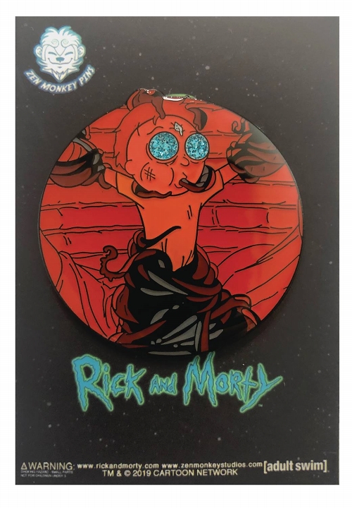 RICK AND MORTY DEATH CRYSTAL MORTY IN FORTRESS PIN / JAN202965