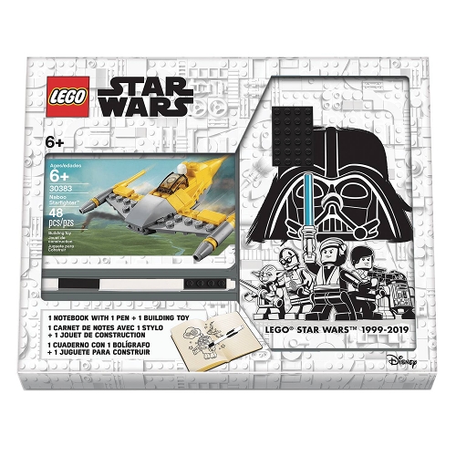 LEGO STAR WARS NABOO FIGHTER NOTEBOOK AND PEN RECRUIT BAG  / JAN202980