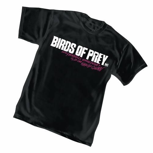 【入荷中止】DC BIRDS OF PREY LOGO T/S MED / FEB202311