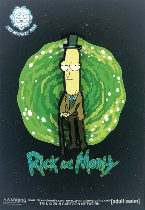 RICK AND MORTY PROFESSOR POOPY BUTTHOLE PIN / FEB202864