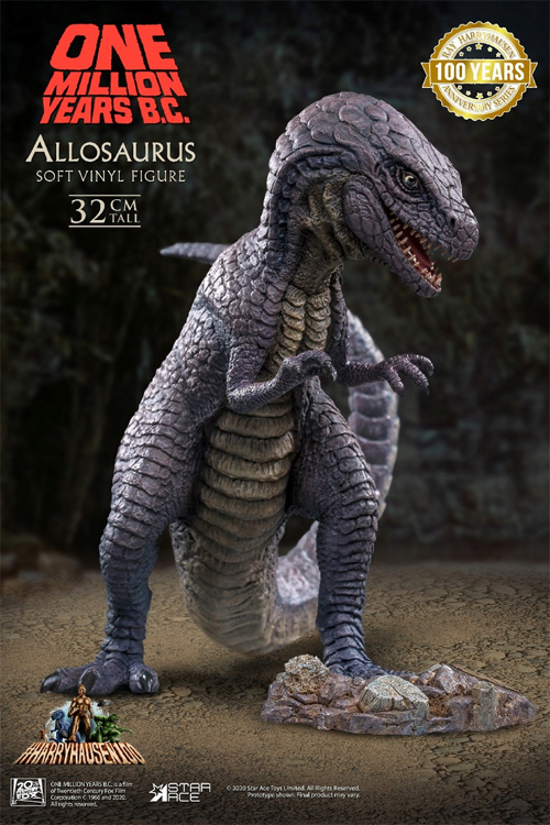 恐竜100万年 ONE MILLION YEARS B.C./ アロサウルス ソフビ フィギュア