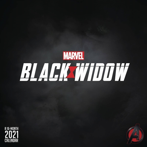 MARVEL BLACK WIDOW 2021 WALL CALENDAR / APR202530