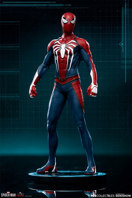 Marvel Spider Man スパイダーマン アドバンスドスーツ 1 10 スタチュー 映画 アメコミ ゲーム フィギュア グッズ Tシャツ通販