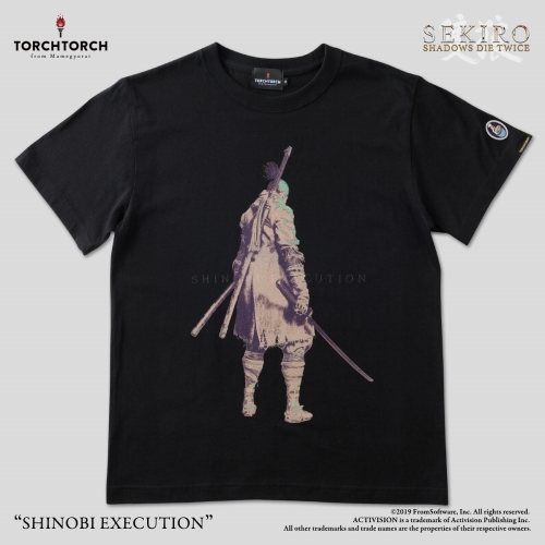 SEKIRO: SHADOWS DIE TWICE × TORCH TORCH/ Tシャツコレクション: SHINOBI EXECUTION 黒 Lサイズ