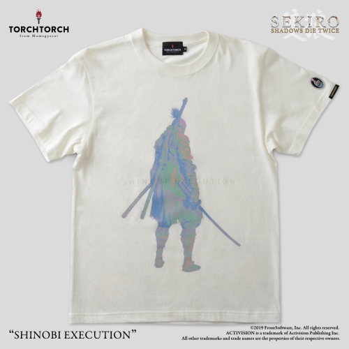SEKIRO: SHADOWS DIE TWICE × TORCH TORCH/ Tシャツコレクション: SHINOBI EXECUTION 生成 Sサイズ