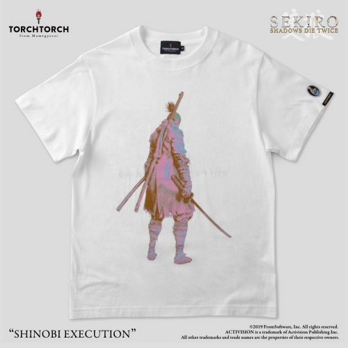 SEKIRO: SHADOWS DIE TWICE × TORCH TORCH/ Tシャツコレクション: SHINOBI EXECUTION 白 XLサイズ