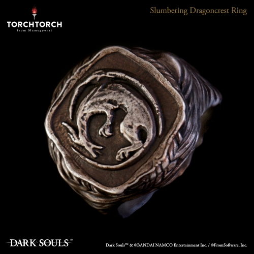 ダークソウル × TORCH TORCH/ リングコレクション: 静かに眠る竜印の指輪 23号