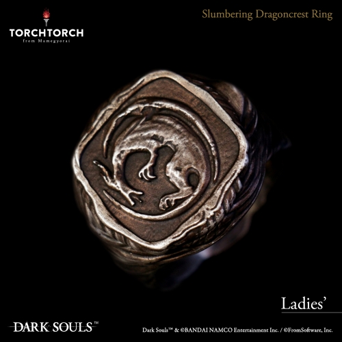 ダークソウル × TORCH TORCH/ リングコレクション: 静かに眠る竜印の指輪 11号