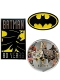 【お取り寄せ終了】BATMAN 80 YEARS/ バットマン ピンバッジ セット IBA182