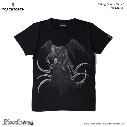 Bloodborne × TORCH TORCH/ Tシャツコレクション: メルゴーの乳母 ブラック レディース Mサイズ