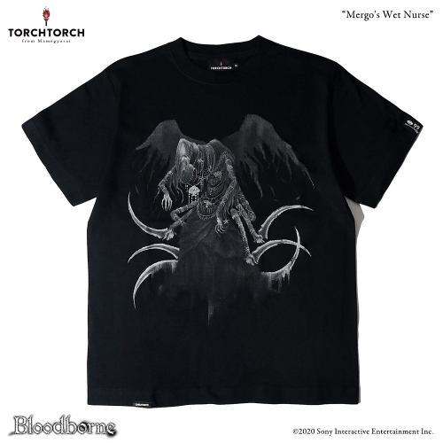 Bloodborne × TORCH TORCH/ Tシャツコレクション: メルゴーの乳母 ブラック Lサイズ