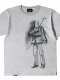 Bloodborne × TORCH TORCH/ Tシャツコレクション: 連盟の長、ヴァルトール ヘザーグレー Sサイズ