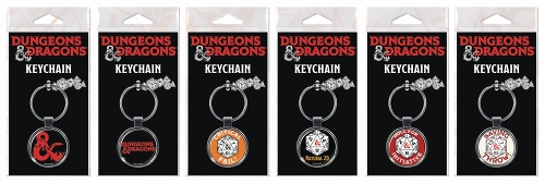 DUNGEONS & DRAGONS 36PC KEYCHAIN ASST/ SEP202398