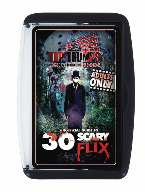 TOP TRUMPS 30 SCARY FLIX UNOFFICIAL GUIDE GAME / SEP202422