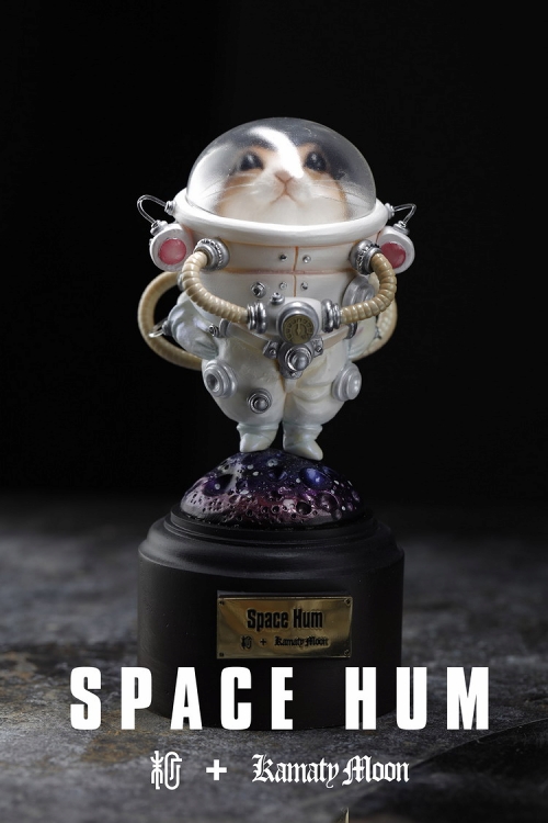 【国内限定流通】Space Hum スペースハム by 鎌田光司 PVCスタチュー ホワイト ver