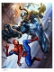 マーベルコミック/ スパイダーマン vs ヴェノム アートプリント by デイブ・ウィルキンス