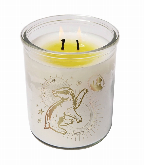 HARRY POTTER HUFFLEPUFF MAGICAL COLOR CHANGING CANDLE / OCT202537