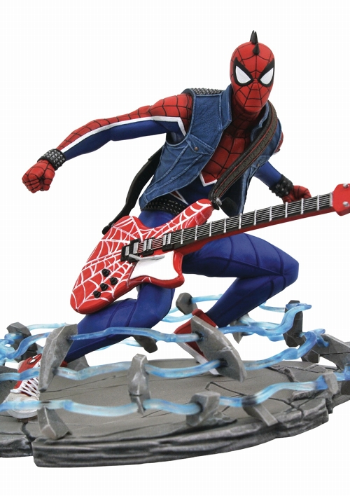 マーベルギャラリー/ Marvel Spider-Man: スパイダーマン パンクスーツ PVCスタチュー
