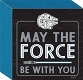 STAR WARS MAY THE FORCE BE WITH YOU CHUNKY WOOD SIGN / NOV202728