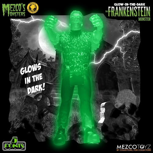 【メズコ限定】5ポイント/ Mezco's Monsters: フランケンシュタイン・モンスター 3.75インチ アクションフィギュア