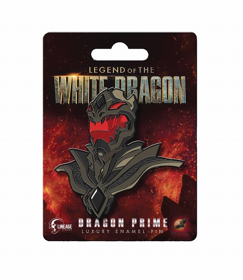 LEGEND OF WHITE DRAGON DRAGON PRIME LUXURY ENAMEL PIN / DEC202843