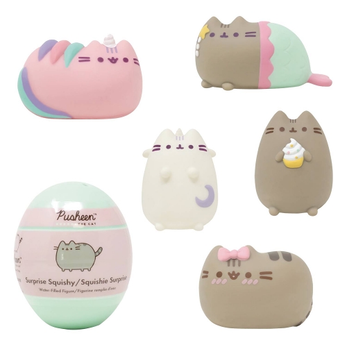 PUSHEEN WATER-FILLED SQUISHY CAPSULE TOY 24PC BMB DS / DEC202886