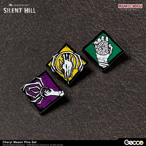 Gecco pins/ SILENT HILL x Dead by Daylight ピンズコレクション シェリル・メイソン セット
