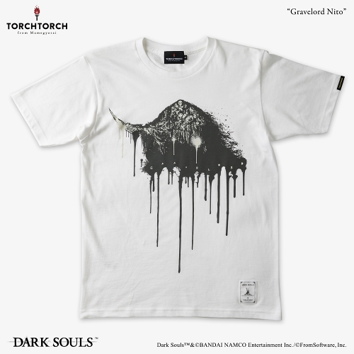 ダークソウル × TORCH TORCH/ Tシャツコレクション アンコール: 墓王ニト バニラホワイト Mサイズ