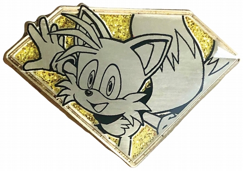 SONIC THE HEDGEHOG GOLDEN TAILS EMERALD PIN / MAR212525