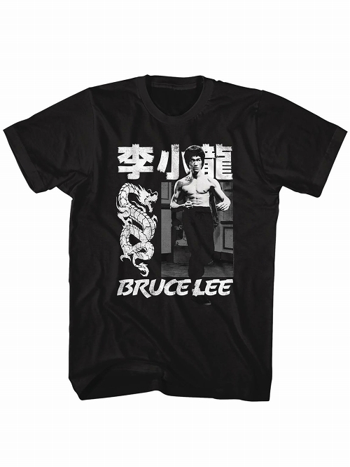BRUCE LEE DRAGON BLACK T/S SM / APR212329 - イメージ画像