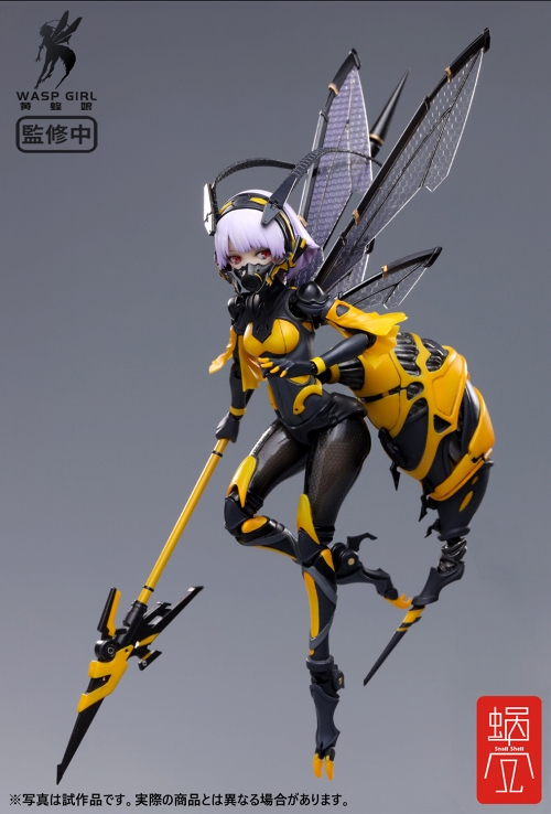 【お取り寄せ終了】SNAIL SHELL G.N.PROJECT BEE-03W WASP GIRL ブンちゃん 1/12 アクションフィギュア