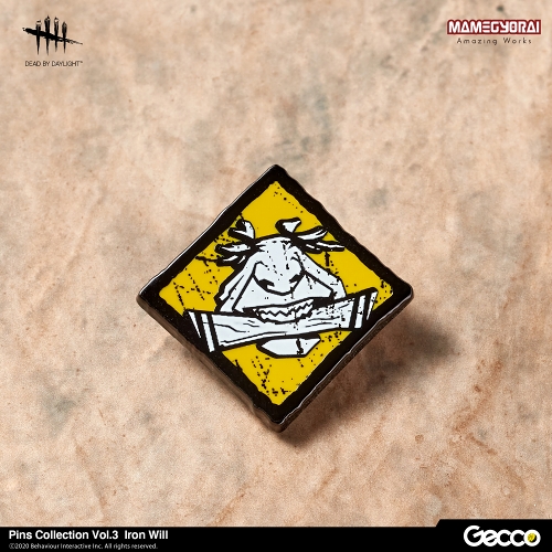 Gecco pins/ Dead by Daylight ピンズコレクション vol.3: 鋼の意思（Iron Will）