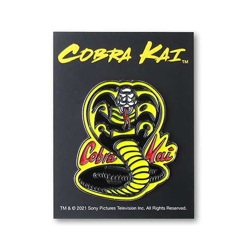 コブラ会 Cobra Kai/ コブラ会 スネーク ロゴ ピンズ