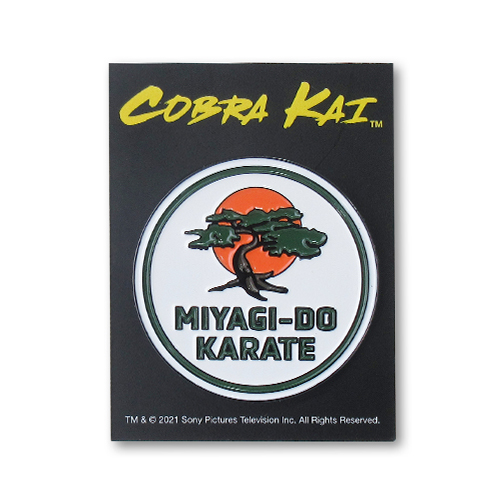 コブラ会 Cobra Kai/ ミヤギ道 カラテ ロゴ ピンズ